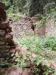 One of the two remaining ruins, 2018