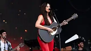 Kacey Musgraves performing on 2 June.