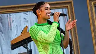 Jorja Smith performing on 4 June.