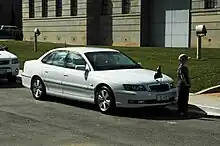 Holden Caprice of Prime Minister Kevin Rudd, April 2008.