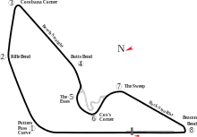 East London's circuit Prince George (1959–present)