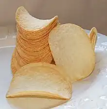 Pringles are examples of hyperbolic paraboloids.