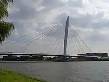 Utrecht, the Prins Clausbrug across the canal