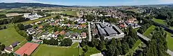 Aerial view of Prinzersdorf