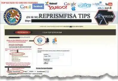 REPRISMFISA web application.