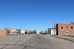 Looking north along Randolph Street (2019).