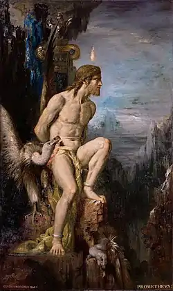 Prometheus by Gustave Moreau (1868)