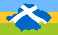 One of the finalists in the competition to design a flag for East Lothian (2018)
