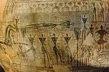 Image 29Dipylon Vase of the late Geometric period, or the beginning of the Archaic period, c. 750 BC (from Ancient Greece)