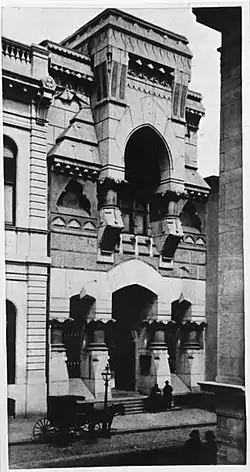 Provident Life and Trust Company (1876–79, demolished 1960), Philadelphia, Pennsylvania, Frank Furness, architect