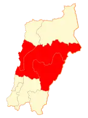 Location in the Atacama Region