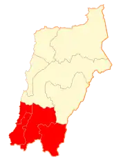 Location in the Atacama Region