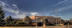 The Provincial Building in downtown Morinville