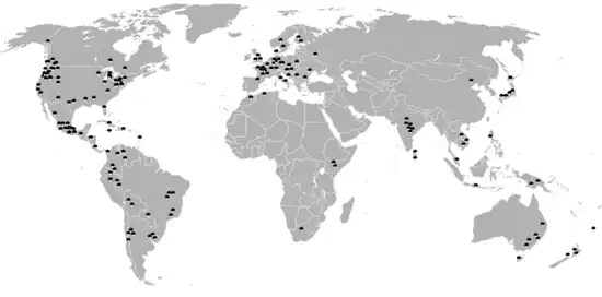 Image 19There are over 100 psychoactive mushroom species of genus Psilocybe native to regions all around the world. (from Mushroom)