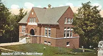 Public library c. 1907, a Carnegie library