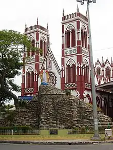 Basilica of the Sacred Heart of Jesus, Pondicherry in Puducherry, India