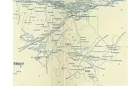 Map of Pudukkottai