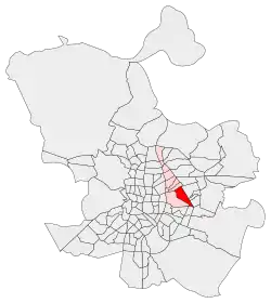 Location of Pueblo Nuevo