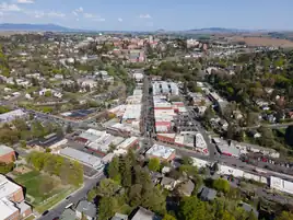 Aerial view of Pullman