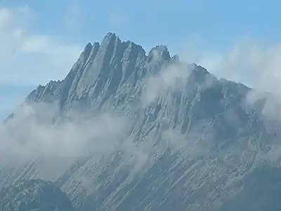 Puncak Jaya in Papua, Indonesia, is the highest point of New Guinea and all the Earth's ocean islands.