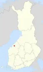 Location of Purmo in Finland