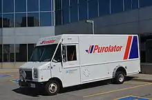 Purolator Utilimaster Step Van