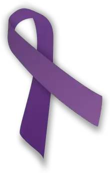 Purple ribbon