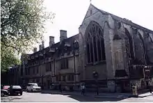 Pusey House on the west side of St Giles'.