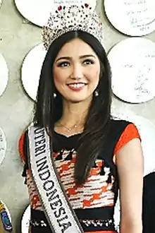 Puteri Indonesia 2018Sonia Fergina Citra,of Bangka Belitung