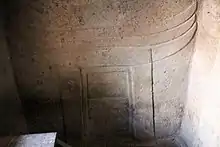 Pre-Nuragic false door topped with bull horns, from Putifigari