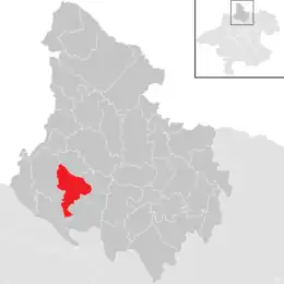 Location in the district