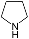 Structure of Pyrrolidine