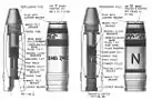 World War II high-velocity 2-pounder shells.