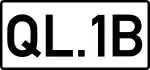 National Route 1B shield}}