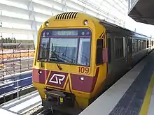 IMU 109 at International Terminal railway station