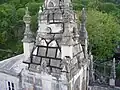 Turret with Manueline symbols alluding to the Portuguese discoveries.