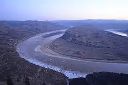 Qiankun Bend of Yellow River in Yonghe