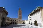 The main southeast courtyard of the complex