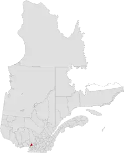 Location of La Rivière-du-Nord