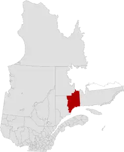 Location of Sept-Rivières