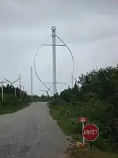 Image 53Éole, the largest vertical axis wind turbine, in Cap-Chat, Quebec, Canada (from Wind turbine)