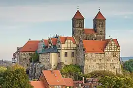 Image 2Castle and abbey of Quedlinburg (from Harz)