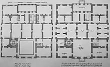 Plan, The Queen's House, Greenwich