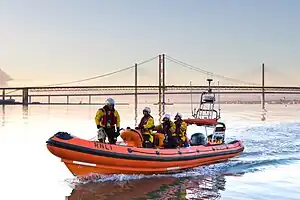 Queensferry's Atlantic 85 class lifeboat - the Jimmy Cairncross