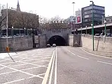 Image 45Queensway Tunnel, Liverpool under the River Mersey to Birkenhead, Wirral peninsula (from North West England)