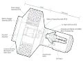 Quest airlock (plan view)