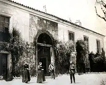 Mansion of the heirs of Goya, in the Quinta del Sordo, c. 1900. Magazine La Ilustración Española y Americana on July 15, 1909