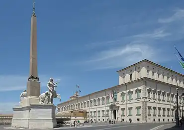 Quirinal Palace in Rome