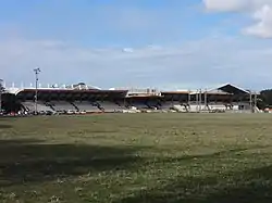 The Quirino Grandstand in Manila, a structure not part of a stadium or any sporting facility.