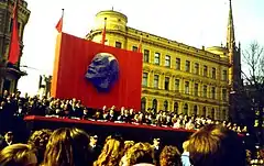 Image 29Anniversary of October Revolution in Riga, Soviet Union in 1988 (from October Revolution)